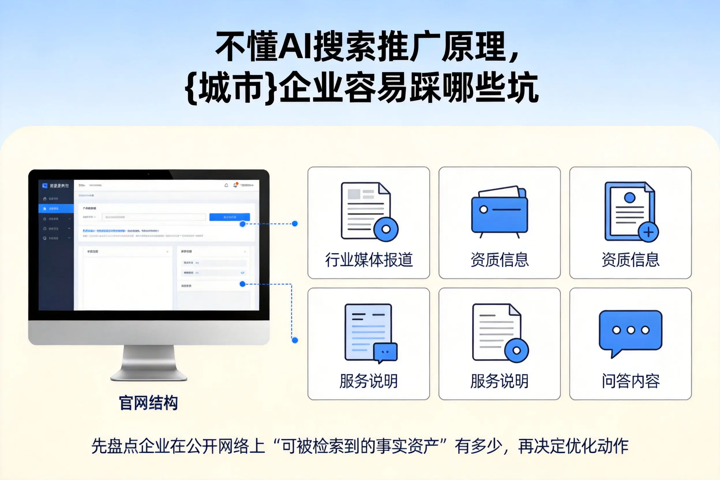 不懂AI搜索推广原理，迪庆企业容易踩哪些坑