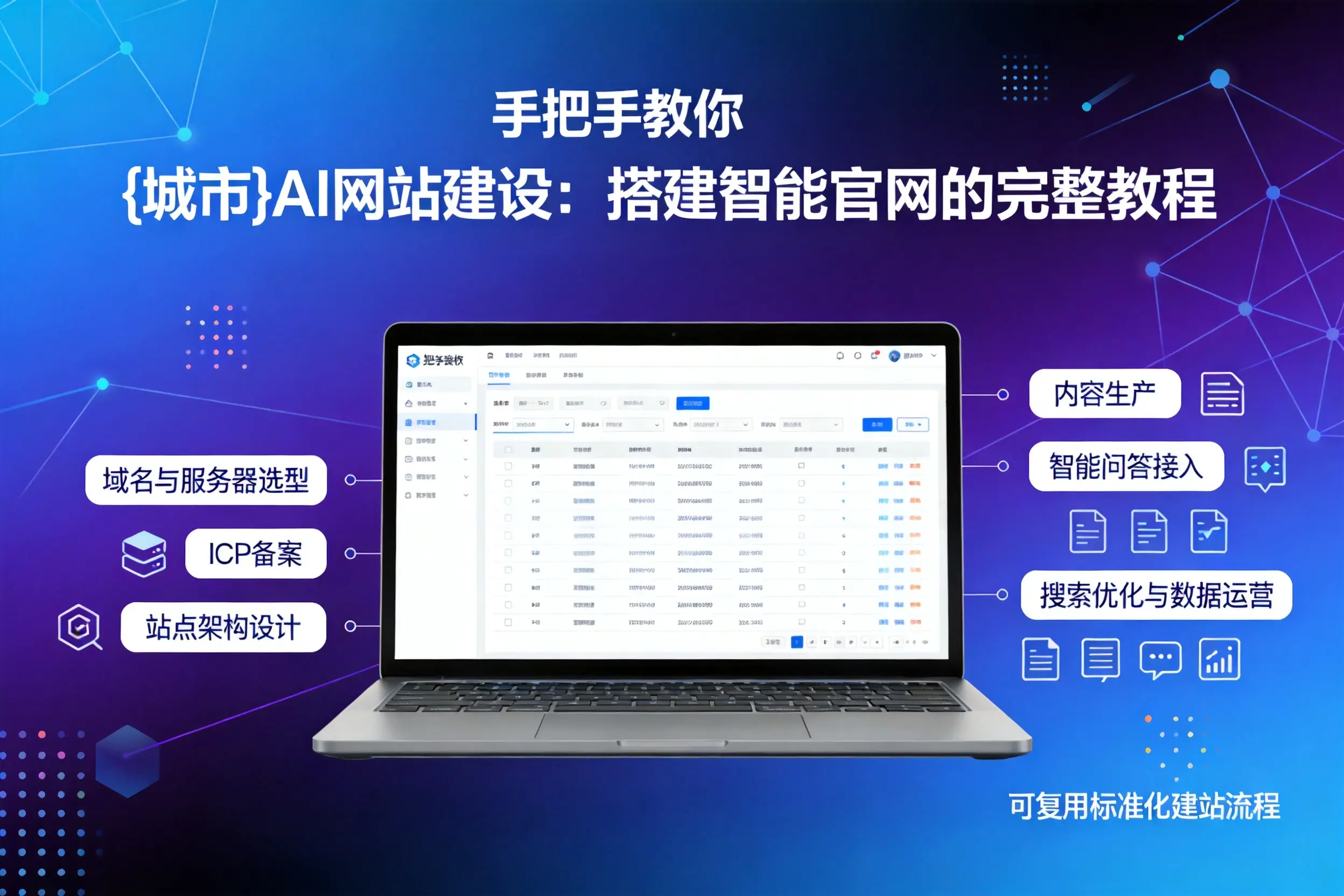 手把手教你迪庆AI网站建设：搭建智能官网的完整教程